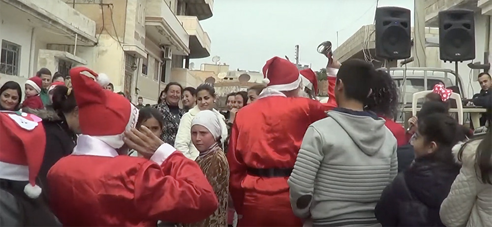 Christmas in Syria - Syriac Cross e.V. organises several Christmas parties