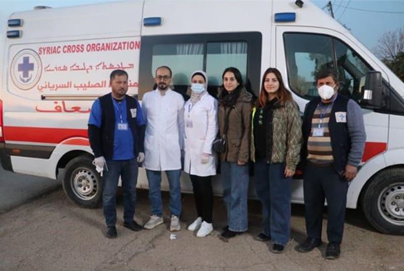 Nothilfe für Binnenvertriebene im Nordosten Syriens